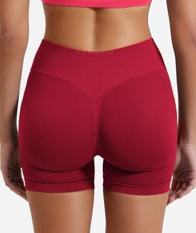 YEOREO SoftHue Women Workout Gym Impact Shorts Hidden Scrunch Butt Lifting 2.5"/3.6"/4.5"/6" Seamless Shorts - Image 4