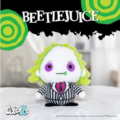 KIDS PREFERRED Warner Bros. Beetlejuice Cuteeze Extra Soft Plush Stuffed Animal Toy for Baby and Toddler Boys and Girls – 12 Inch Size - Image 2