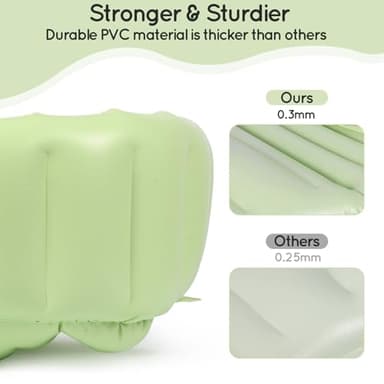 MINK Inflatable Bathtub for Toddlers - Portable Baby Tub with Collapsible Design for Easy Storage - Perfect for Newborns to Infants - Image 4