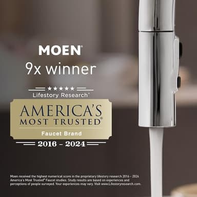 Moen TS25105 Weymouth Two Handle Freestanding Tub Filler Risers, Chrome - Image 6