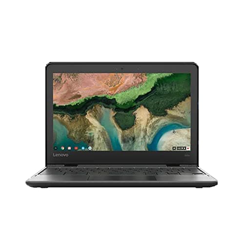 Lenovo 300e Chromebook 2nd Gen 81MB0065US 11.6" Touchscreen 2 in 1 Chromebook 1366 x 768 - Intel Celeron N4120 Quad-core (4 Core) 1.10 GHz - 8 GB RAM - 64 GB Flash Memory - Black (Renewed) - Image 1