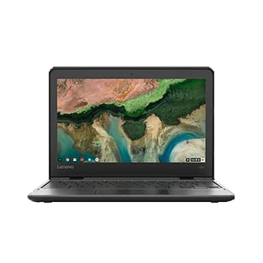 Lenovo 300e Chromebook 2nd Gen 81MB0065US 11.6" Touchscreen 2 in 1 Chromebook 1366 x 768 - Intel Celeron N4120 Quad-core (4 Core) 1.10 GHz - 8 GB RAM - 64 GB Flash Memory - Black (Renewed) - Image 1