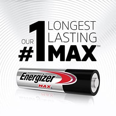 Energizer AA Batteries, MAX Double AA Battery Alkaline, 24 Count - Image 2