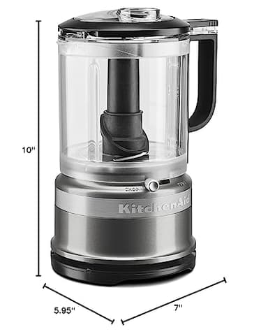 KitchenAid 5 Cup Food Chopper KFC0516CU, Contour Silver - Image 3