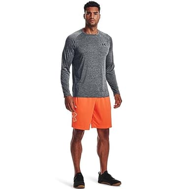 Under Armour Men's Tech 2.0 Long-Sleeve T-Shirt , Pitch Gray (012)/Black , Medium - Image 5