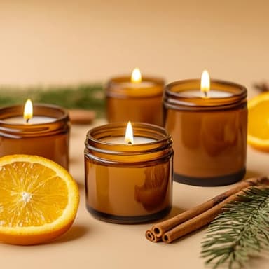 UPBUD 2oz Amber Glass Jars with Lids - 40 Pack Leakproof Small Cosmetic Containers with Inner Liners, Wide-Round Smooth Mouth, Sealable for Creams, Lotions, Essential Oils, Body Butter, Travel Samples - Image 7