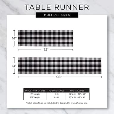 DII Christmas Kitchen Table Décor, Reversible Table Runner, 14x72, Off-White Santa's Workshop - Image 7
