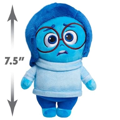 Inside Out 2 Talk It Out Small Plush - Sadness, Kids Toys for Ages 3 Up by Just Play - Image 2