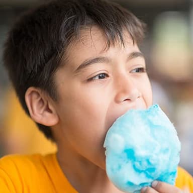 Nostalgia Kool-Aid Cotton Candy Variety Kit – 3 Flossing Sugar Flavors (Blue Raspberry, Strawberry, Tropical Punch) – 7-oz Bottles – Compatible with Cotton Candy Makers – Party Supplies - Image 5