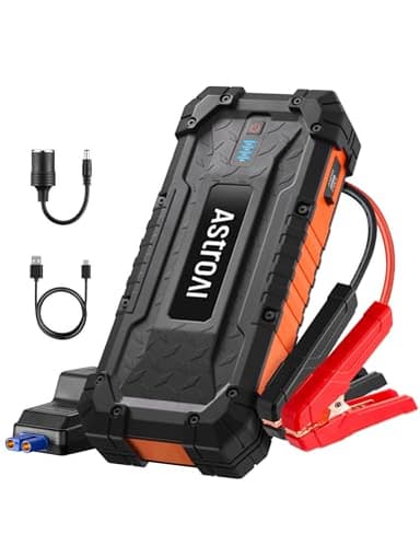 AstroAI S8 Ultra 4000A Jump Starter, 24000mAh Car Starter(All Gas, Up to 12L Diesel Engine), 12V Auto Battery Booster Pack, Jump Box with USB Quick Charge and DC/Type C Port, LED Light, Jumper Cable - Image 1