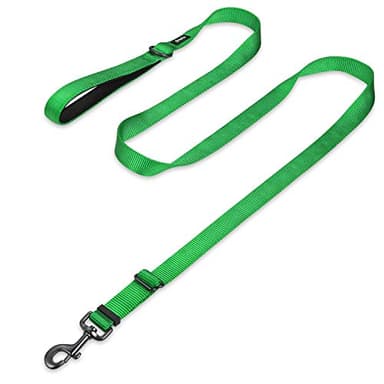 Hyhug Nylon Adjustable 4-6ft Dog Leash with Soft Neoprene Padded Handle, Durable Heavy Duty Leash with Easy-to-Use Bolt Snap, Ideal for Jogging Outdoor - Image 1