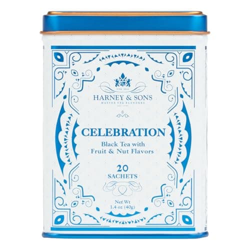 Harney & Sons CELEBRATION Tea 20 ct Sachet TIn - Image 1