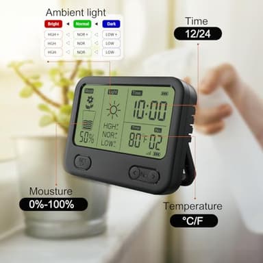 BIGTRIDE Soil Moisture Sensor Probe Soil Humidity Tester - Accessory Only, Can Not Be Used Alone - Image 2