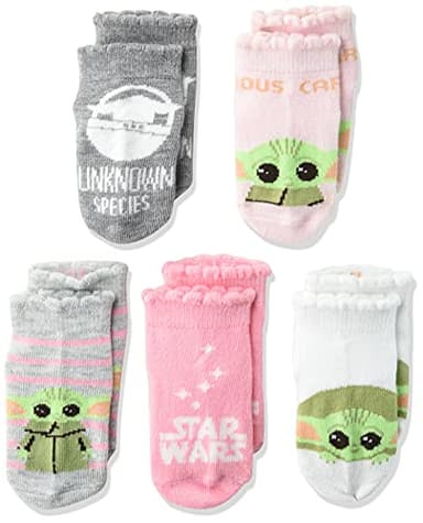 STAR WARS Unisex-Baby The Mandalorian 5 Pack Shorty Socks - Image 2