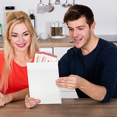 Bubble Mailers, 6x9 Inch Padded Bubble Mailers Pack of 100 Bubble Envelopes Opaque Self Seal Adhesive Waterproof Bags for Shipping and Packaging (White, 6x9-100Pc) - Image 6