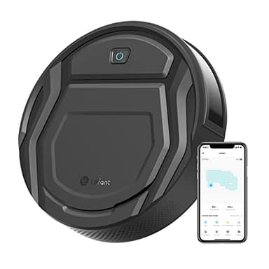 Lefant M210Pro Robot Vacuum Cleaner,Strong Suction,120 Mins Run Time,Wi-Fi Connected,Scheduled Cleaning,Compatible with Alexa,Slim Self-Charging Robotic Vacuum Cleaner for Home,Pet Hair,Hard Floors - Image 1