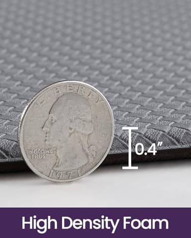 DEXI Kitchen Floor Mats Cushioned Anti Fatigue, 23x94, Large Long Standing Runner Rug Waterproof, Comfort Memory Foam Padded for Front Sink Laundry, Grey - Image 4