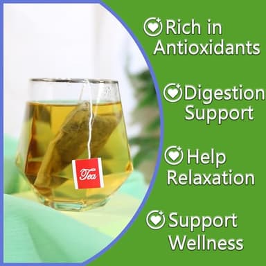 TEARELAE - Lemon Balm Tea Bag - 1.5g X 50 Count - Pure Natural Dried Lemon Balm Herb - Premium Lemon Balm Leaf for Calming and Digestion Support - Caffeine-free - Non-GMO - Image 5