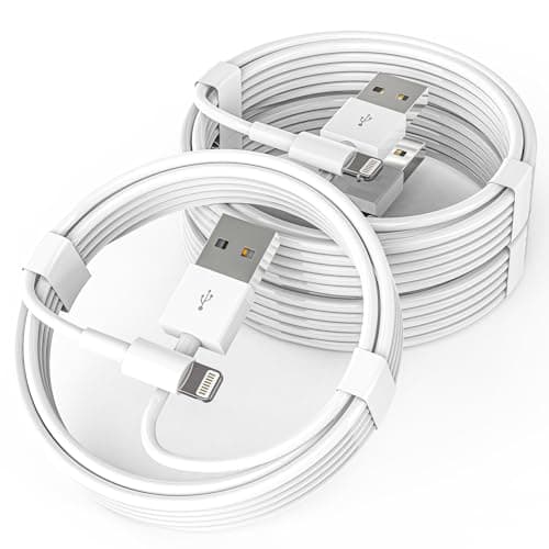 iPhone Charger [Apple MFi Certified] 3Pack 3.3FT Lightning to USB Charging Cord Car iPhone Carplay Cable Compatible iPhone 14 13 12 11 Pro Max XR XS X 8 7 6 Plus SE iPad and More - Image 1