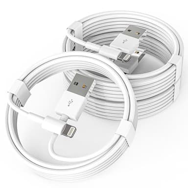 iPhone Charger [Apple MFi Certified] 3Pack 3.3FT Lightning to USB Charging Cord Car iPhone Carplay Cable Compatible iPhone 14 13 12 11 Pro Max XR XS X 8 7 6 Plus SE iPad and More - Image 1