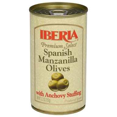 Iberia Spanish Manzanilla Olives Stuffed with Anchovies, 5.25 Oz (Pack of 12) - Image 7