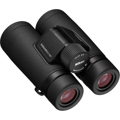 Nikon 10x42 Monarch M7 Roof Prism Waterproof, Fogproof Binoculars (16766) + Sling Backpack + Cleaning Kit + Lens Cap - Image 8