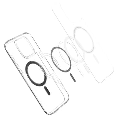 Spigen for iPhone 16 Pro Max Case, Ultra Hybrid MagFit [Anti-Yellowing] [Compatible with Magsafe] - Carbon Fiber - Image 2