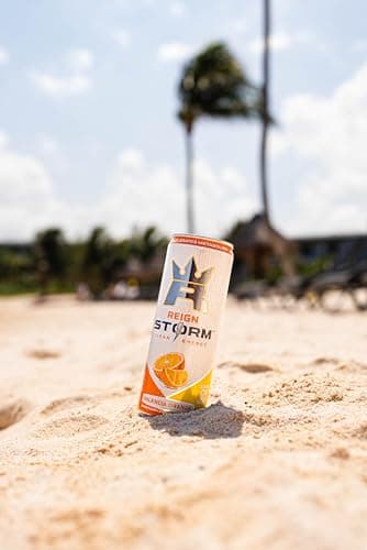 REIGN Storm, Valencia Orange, Fitness & Wellness Energy Drink, 12 Fl Oz (Pack of 12) - Image 5