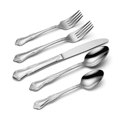 Oneida Azalea 45-Piece Flatware Set, Service for 8 - Image 3