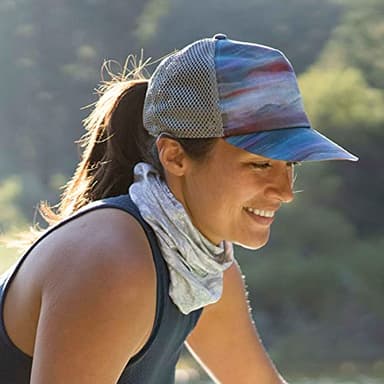 Buff CoolNet UV Neck Gaiter, UPF 50 Sun Protection, Breathable, Cooling Bandana, Versatile, Quick Dry Face Mask, Camo White, Adult Size - Image 5