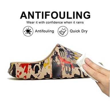 Unisex Pillow Slippers Slides for Women and Men, EVA Comfort Super Soft Quick Drying Rubber Shower Cloud Slides, Lightweight Spa Massage Summer Sandals for Adult Couples Indoor and Outdoor - Image 5