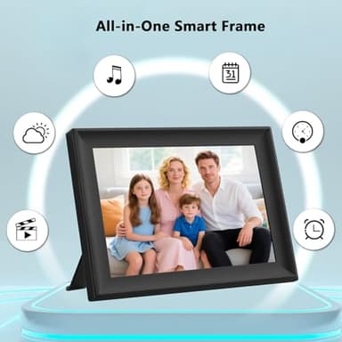 SSAWiFiFRAME Digital Picture Frame 10.1 inch Photo Frame with 50 Photos /200MB Video Sharing via Free APP 32 GB HD IPS Touchscreen, Gift for Grandparents, Parents (Birthday Christmas) - Image 5