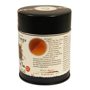 The Tao of Tea, Black Mango Black Tea, Loose Leaf, 4 Ounce Tin - Image 2