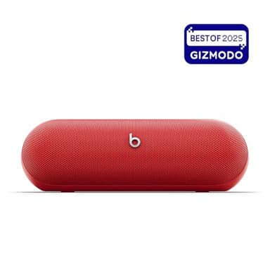 Beats Pill - Portable Bluetooth Speaker - Up to 24H Battery Life, Water Resistant, Bluetooth, Apple & Android Compatible, Seriously Loud Sound for Home, Outdoor and Travel – Statement Red - Image 2