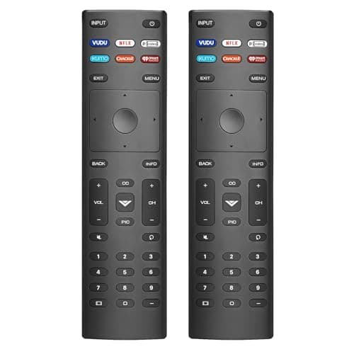 YesBes 2 Pack Replacement Remotes for Hisense TV, Compatible with All Hisense 4K ULED HD UHD Android Smart TVs - Image 1