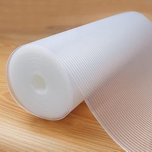Shelf Liner, Non-Slip Cabinet Liner, Washable Oil-Proof for Kitchen Cabinet, Shelves, Refrigerator, Storage, Desks, 12 Inches x 20 FT, Non Adhesive Drawers - Image 1