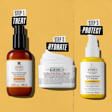 Kiehl's Powerful-Strength 12.5% Vitamin C Serum, Line-Reducing Concentrate for Face, Boosts Radiance & Firmness, Smooths & Plumps Skin, with Hyaluronic Acid, Dermatologist-Tested - 1.7 fl oz - Image 6