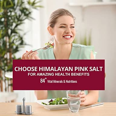 Himalayan Chef Pink Himalayan Salt, Fine Grain - 5 lbs, Organic Food Graded Pink Salt with 84 Rich Minerals, Vegan, Kosher, Non-GMO & Halal Certified, Pack of 2 - Image 4