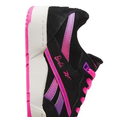 Reebok Unisex Kid's Barbie BB 4000 II Sneaker, Black/Black/Pink Paradise, Infant 7.5 - Image 4