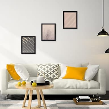 HUKONHEP 15x20 Black Picture Frames, Photos Frame with Plexiglass, Wall Gallery Photo Frames, Horizontal and Vertical for Wall Mounting, Home Office Decoration - Image 7