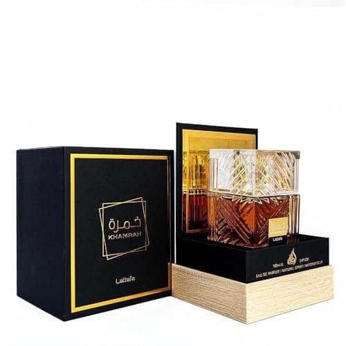 Lattafa Khamrah - Vanilla, Warm Spicy, Amber, Cinnamon - Eau de Parfum Long-Lasting Fragrance for Unisex, 3.40 Ounce / 100 ml - Image 1