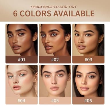 Beauty Balm Serum Boosted Skin Tint Stick - Hydrating Tinted Foundation Stick Makeup, Moisturizing Contour stick for All Skin Types, Natural Finish skin Tint Balm - Image 7