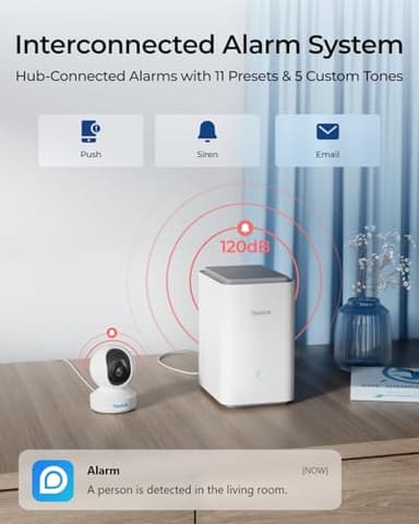 REOLINK Home Hub Pro, Centralized Control for up to 24 Security Cameras, up to 16TB HDD Storage, 2TB HDD Included, AES-128 Encryption, 16MP Streaming, Wi-Fi 6, and 120dB Siren. No Monthly Fees - Image 7
