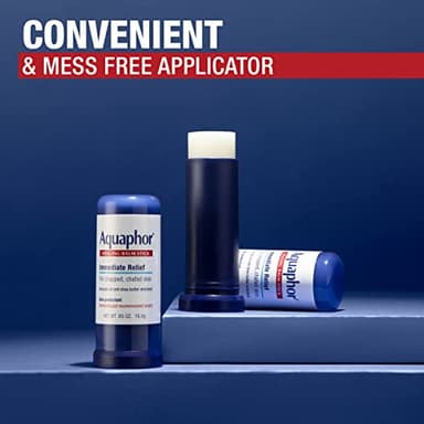 Aquaphor Healing Balm Stick, Skin Protectant with Avocado Oil and Shea Butter, 0.65 Oz Stick - Image 3