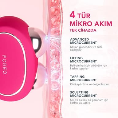 FOREO BEAR 2 Set - Skin Care Set - Microcurrent Facial Device+ SUPERCHARGED SERUM 2.0,1 fl oz+ SUPERCHARGED HA+PGA Triple Action Intense Moisturizer,0.5 fl oz- Anti Aging- Skin Care Tools - Image 4