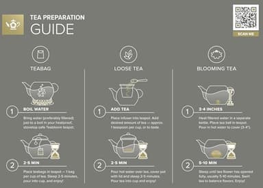 Teabloom Complete Tea Set – Glass Teapot (40 oz), Loose Tea Glass Infuser, 4 Insulated Glass Teacups, Tea Warmer, and 12 Flowering Teas – Elegant Blooming Tea Gift Set - Image 4