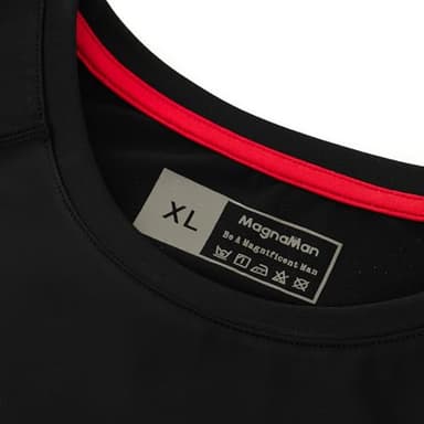 MagnaMan Men's Compression Shirts 3 - Pack: Moisture - Wicking Athletic Baselayer Tops for Men with Quick - Dry Technology, Ideal for Gym, Workout & Running - Image 6