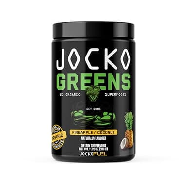Jocko Fuel Daily Greens Powder - Premium Organic Greens Superfood Powder for Gut Health, Digestion, Bloating, Immune Support with Spirulina, Chlorella, Digestive Enzymes, & Probiotics - 30 Servings - Image 1