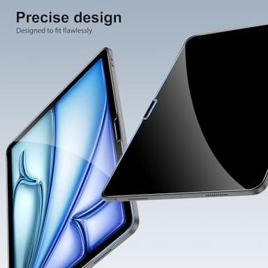 SPARIN 2 Pack Screen Protector for iPad Air 11-inch M3 2025 & M2 2024, (iPad Air 7th/6th Generation), Tempered Glass-Apple Pencil Pro & Case Compatible, Anti-Scratches, High Definition - Image 5