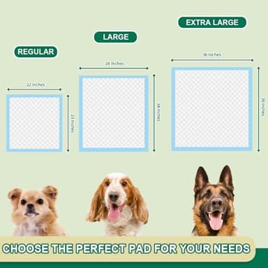 IMMCUTE Puppy Pads 22"x23" 100 Count | 6-Layer Leak-Proof & Super Absorbent Dog Training Pads | Disposable Potty Pads for Puppies, Dogs, Cats & Rabbits | Blue & White - Image 6